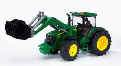 John Deere 7930 s čelním nakládačem