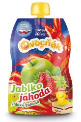Jablko/jahoda 200ml mošt Ovocňák