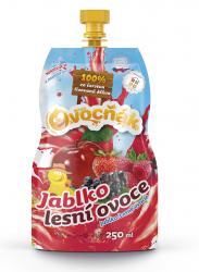 Jablko/lesní ovoce 250ml mošt Ovocňák