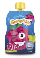 Jablko/malina 120g pyré Ovocňák
