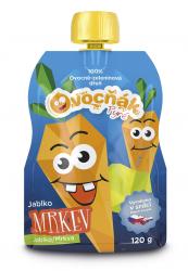 Jablko/mrkev 120g pyré Ovocňák