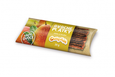 Ovocné plátky 20 g jablko/hruška